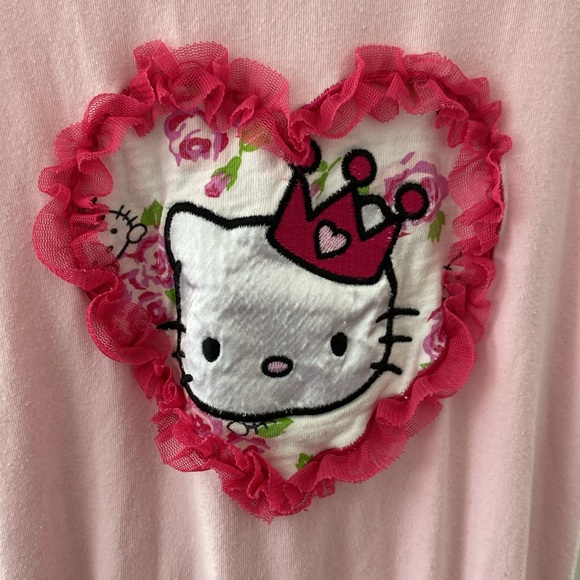 Hello Kitty Princess Taffeta Dress Size 6 - Picture 2 of 8